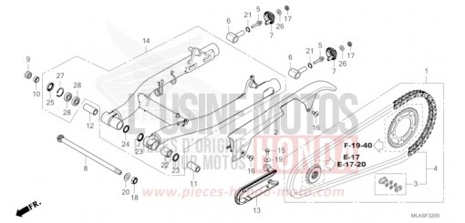 BRAS OSCILLANT CMX1100A2S de 2025